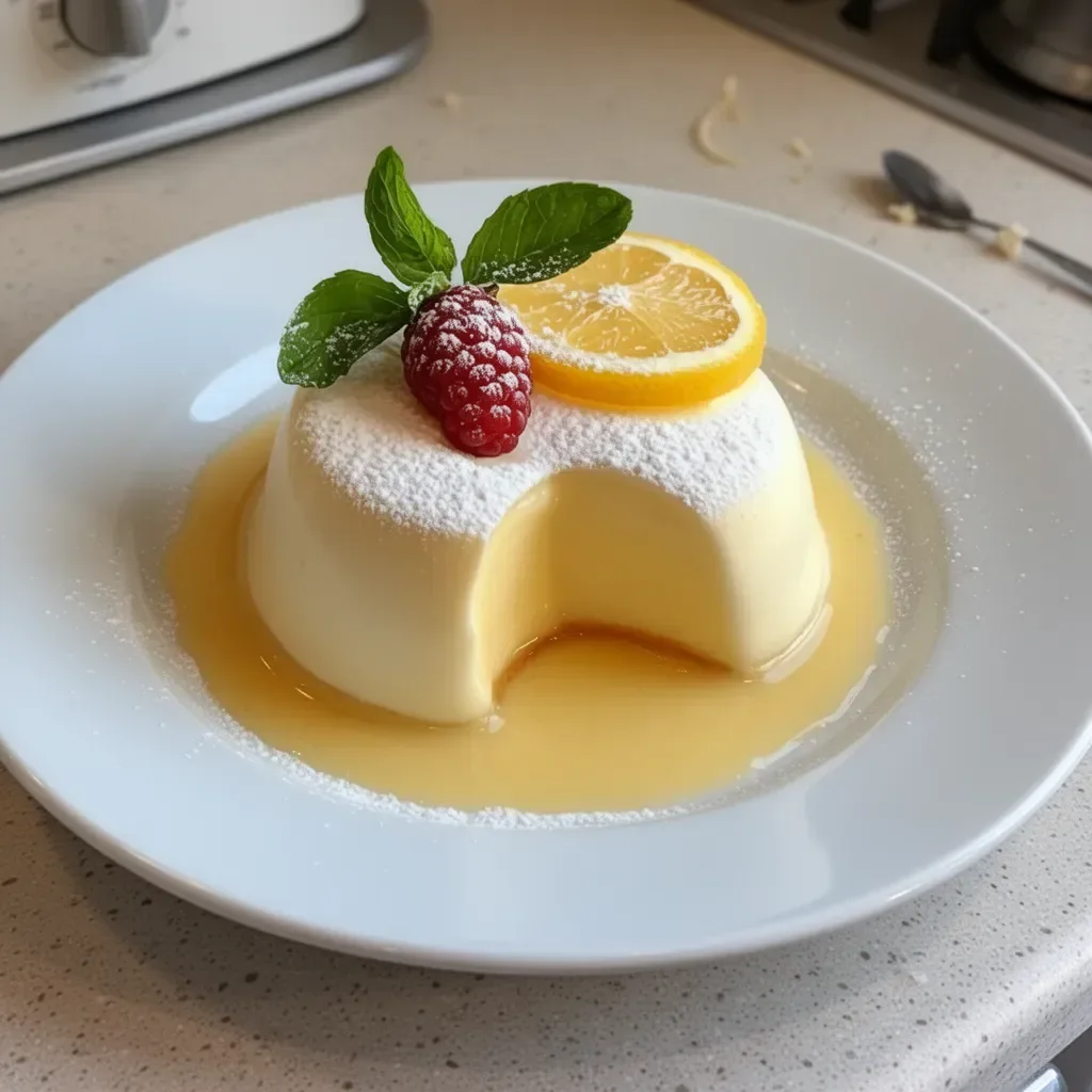 Fondant citron-mascarpone moelleux et crémeux, un dessert irrésistible.