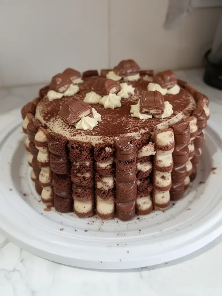 Gâteau au chocolat Kinder Bueno