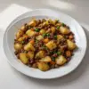 Plat de viande hachée avec des pommes de terre cuit au four