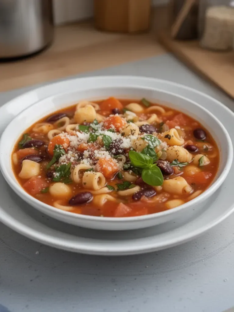 Recette Éclatante : Comment Préparer un Délicieux Minestrone Italien à la Maison
