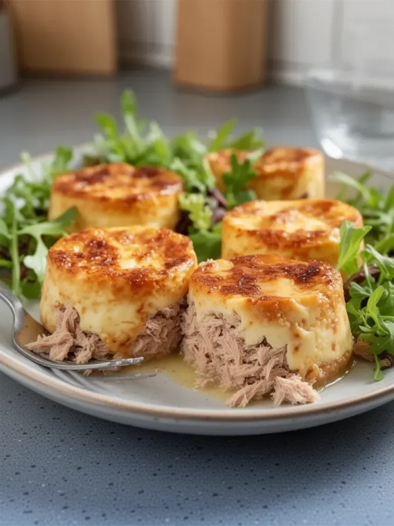Mini flans au thon