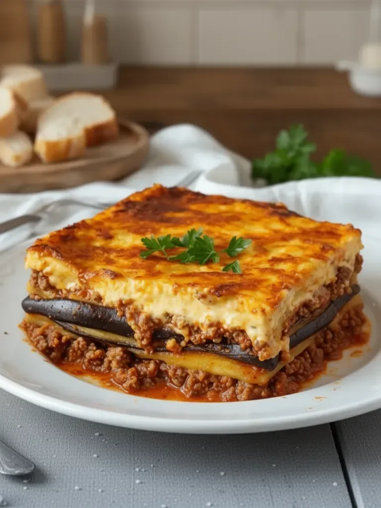 Moussaka facile et rapide