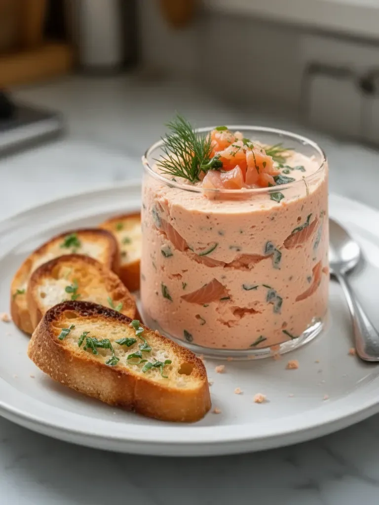 Mousse de saumon fumé express