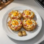 Nids de pommes de terre