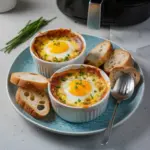 Œufs Cocotte à l'Airfryer