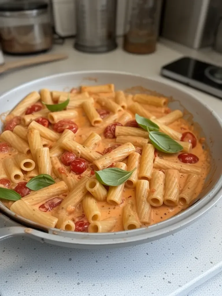 Pasta Crémeuse aux Tomates