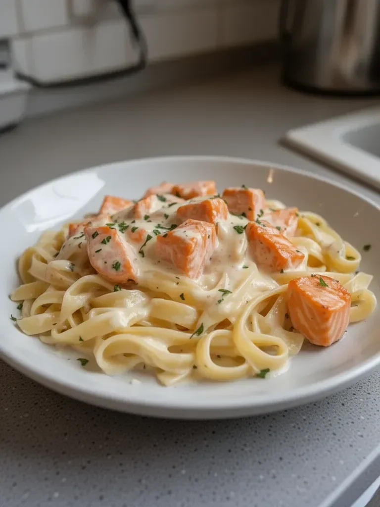 Plat de Pâtes au Saumon : Une Recette Incroyable Ultime