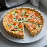 Quiche au Saumon et Boursin