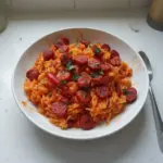 Riz au chorizo et à la tomate
