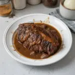 Rôti de paleron de bœuf mijoté en cocotte