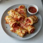 Roulés de pizza au pepperoni de 11 minutes