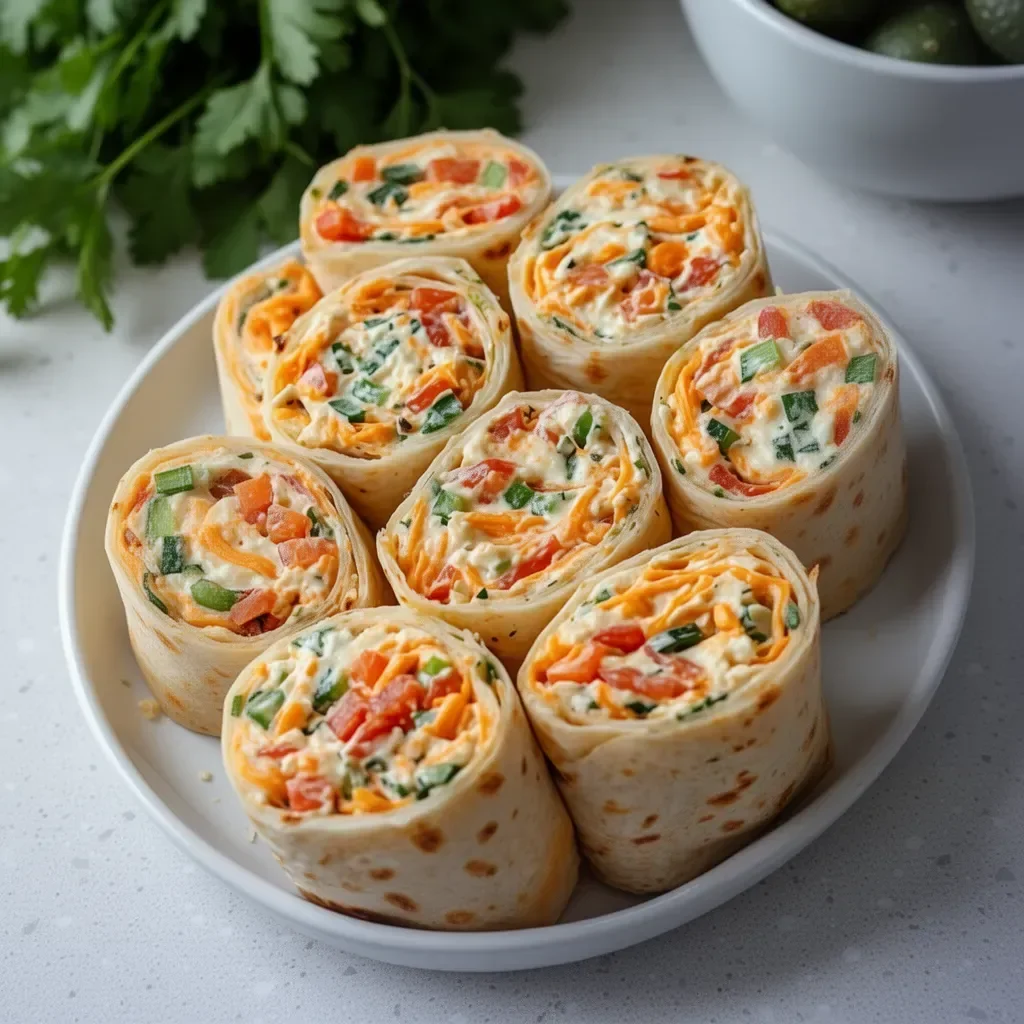 Roulés de tortilla aux légumes, un plat rapide et savoureux