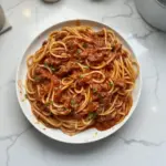 Sauce à la viande pour spaghetti