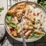Sauce de pâtes crémeuse au lait de coco