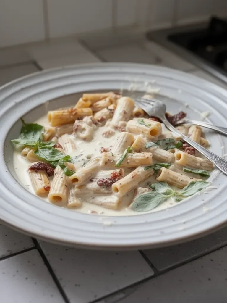 Sauce de pâtes crémeuse au lait de coco