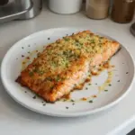 Saumon Gratiné au Parmesan Croustillant