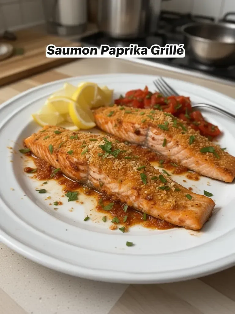 Saumon Paprika Grillé