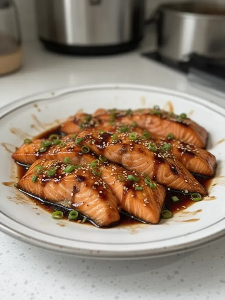Saumon teriyaki