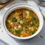 Soupe de légumes saine