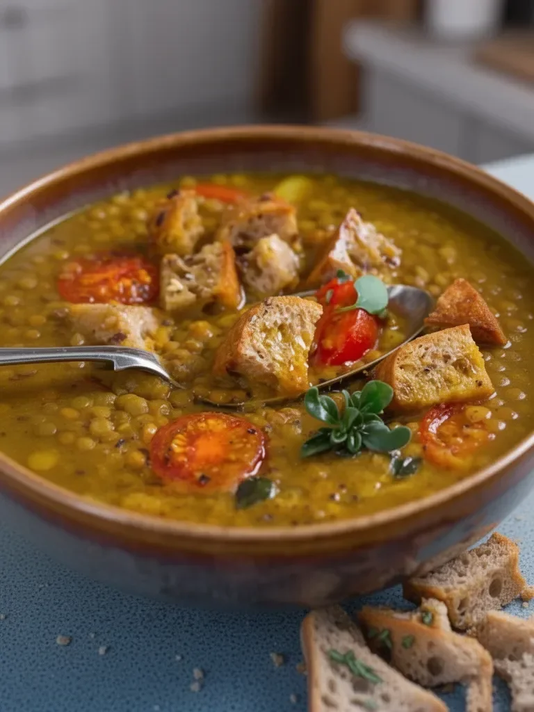 Soupe de lentilles