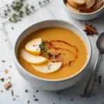 Soupe de pomme épicée