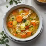 Soupe de Poulet Espagnole Guérissante