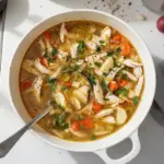Soupe de poulet maison
