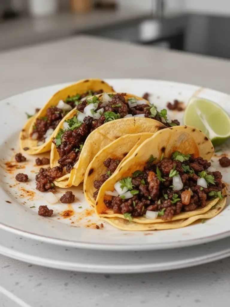 Tacos de chorizo faciles