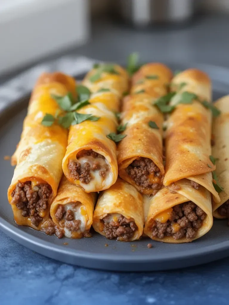 Taquitos au bœuf