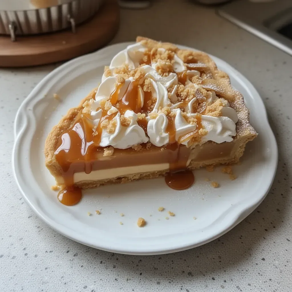 Tarte au Caramel légère et savoureuse prête en 30 minutes