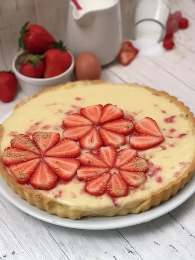 Tarte aux fraises