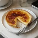Tarte crème brûlée