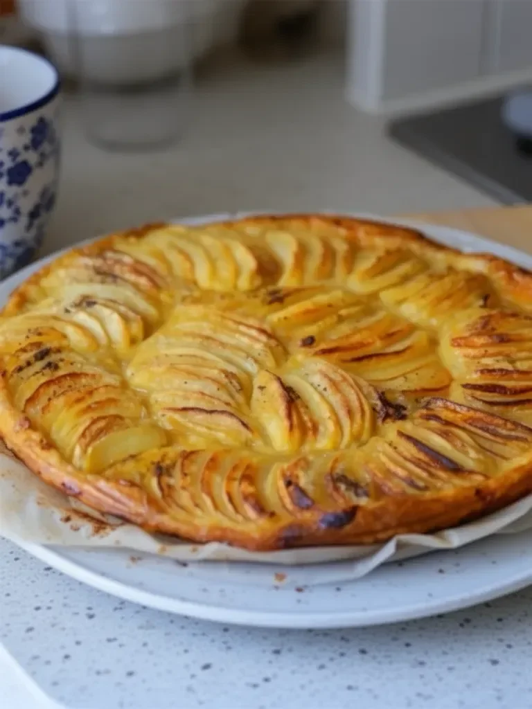 Tarte fine aux pommes facile et rapide