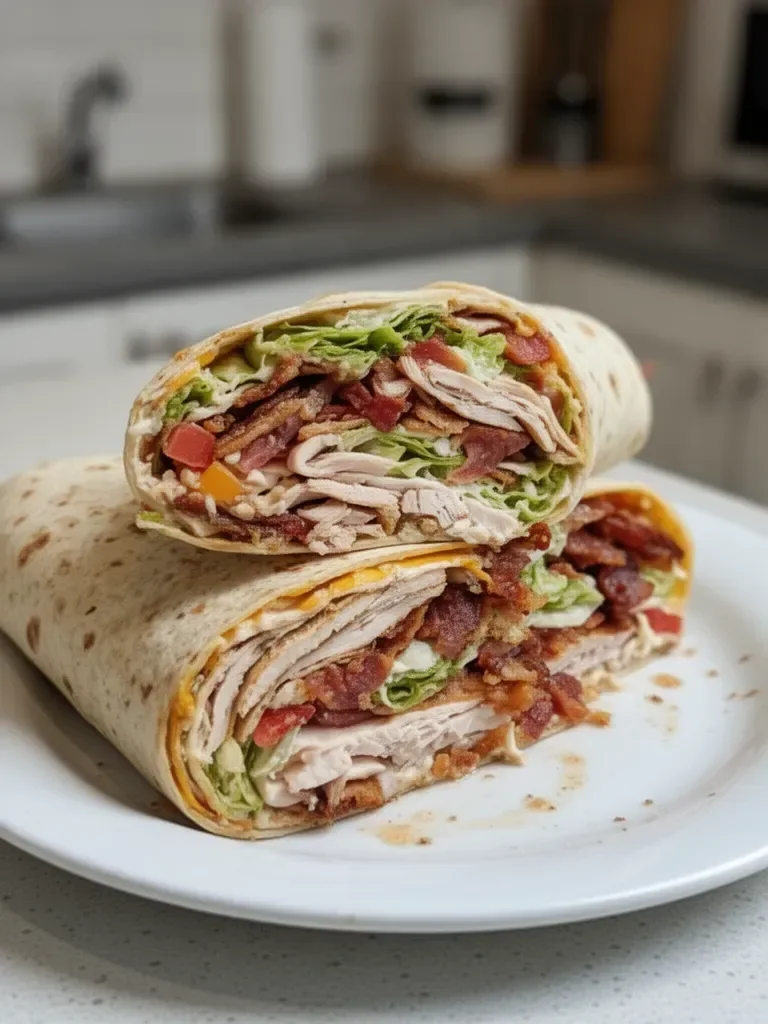 Recette de Wrap au Club de Dinde