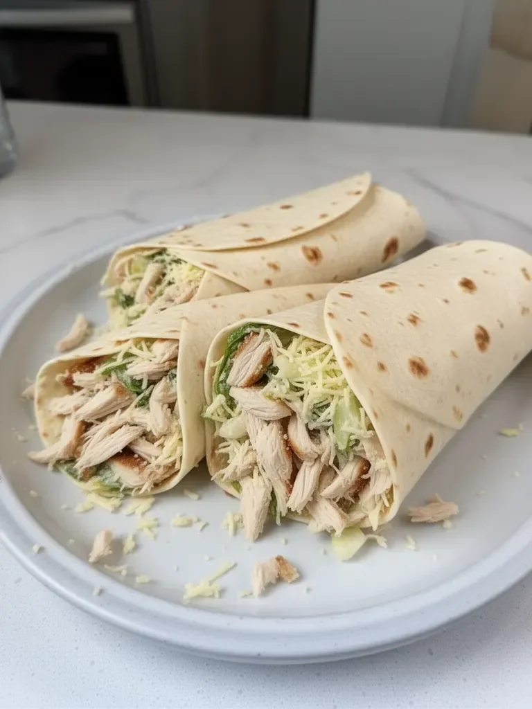 Wrap César au poulet