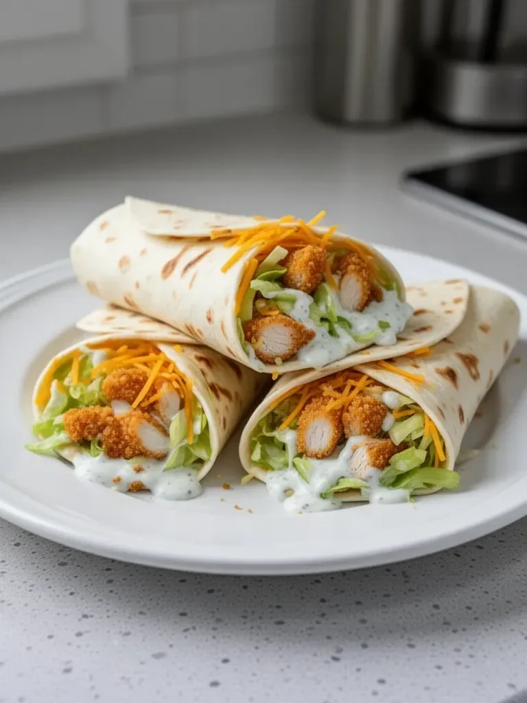 Wrap de Poulet Ranch Croquant