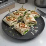 Wraps au fromage et au jambon