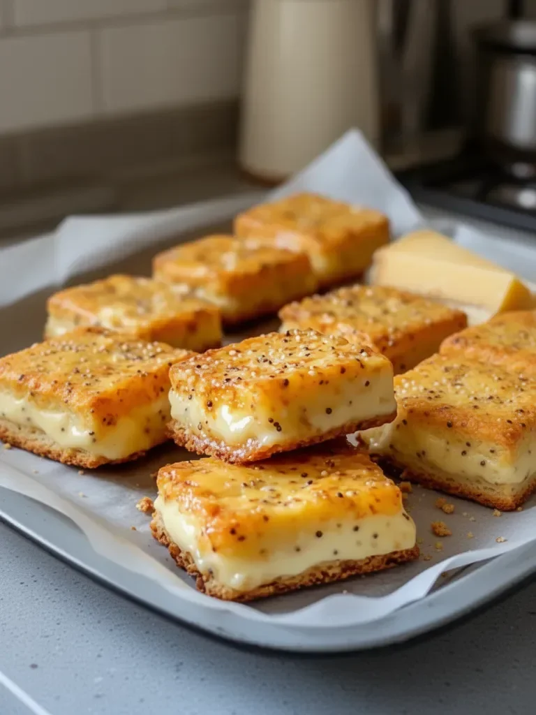 Biscuits apéro moutarde et Comté
