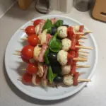 Brochettes d'antipasto