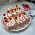Cheesecake aux framboises sans cuisson