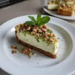 Cheesecake salé aux courgettes et menthe