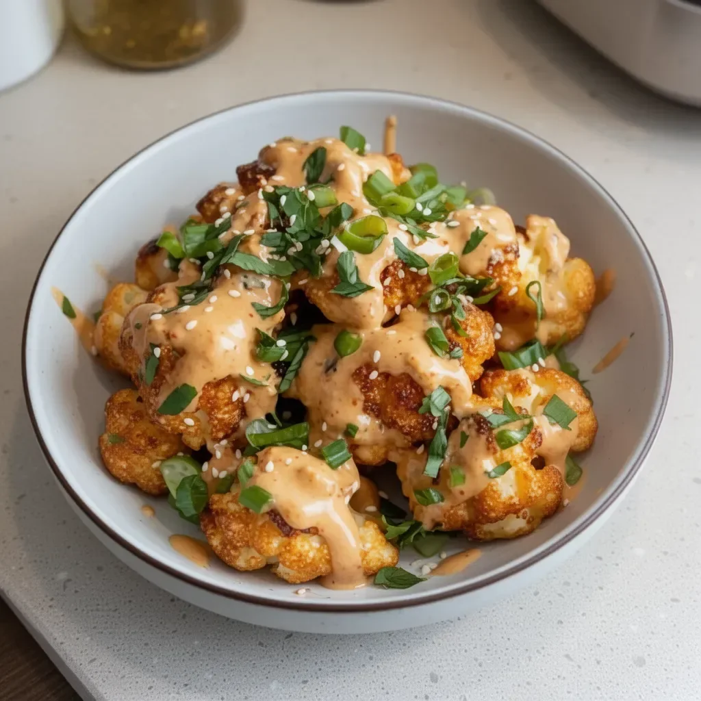 Recette savoureuse de Chou-fleur Bang Bang offrant une explosion de saveurs envoûtantes.