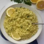 Couscous with herbs and lemon
