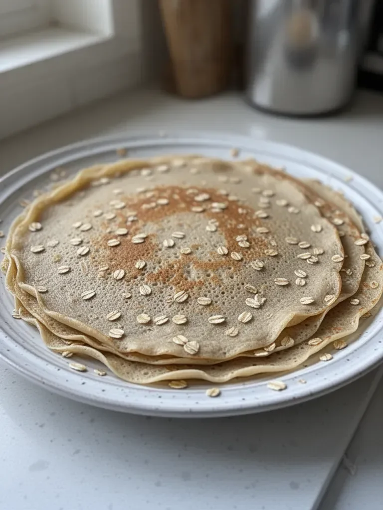 Crêpes avoine allégées, sans lactose