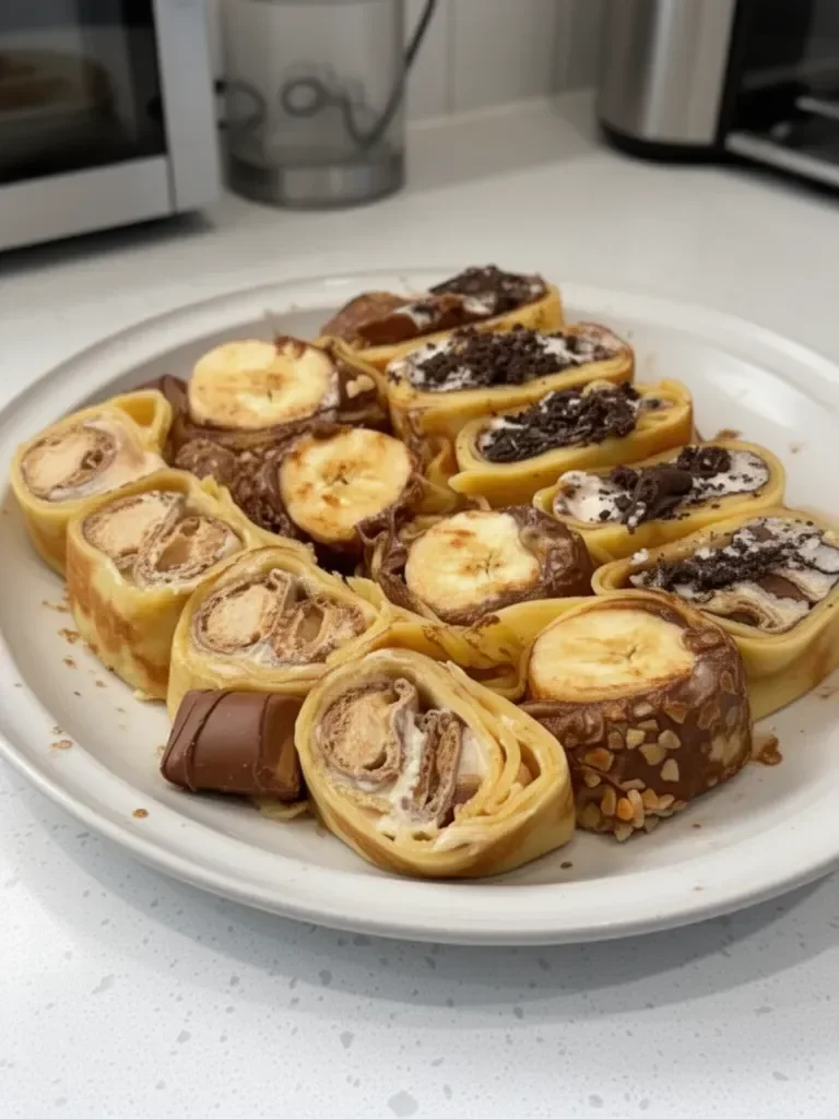 Crêpes sushi virales, faciles et amusantes