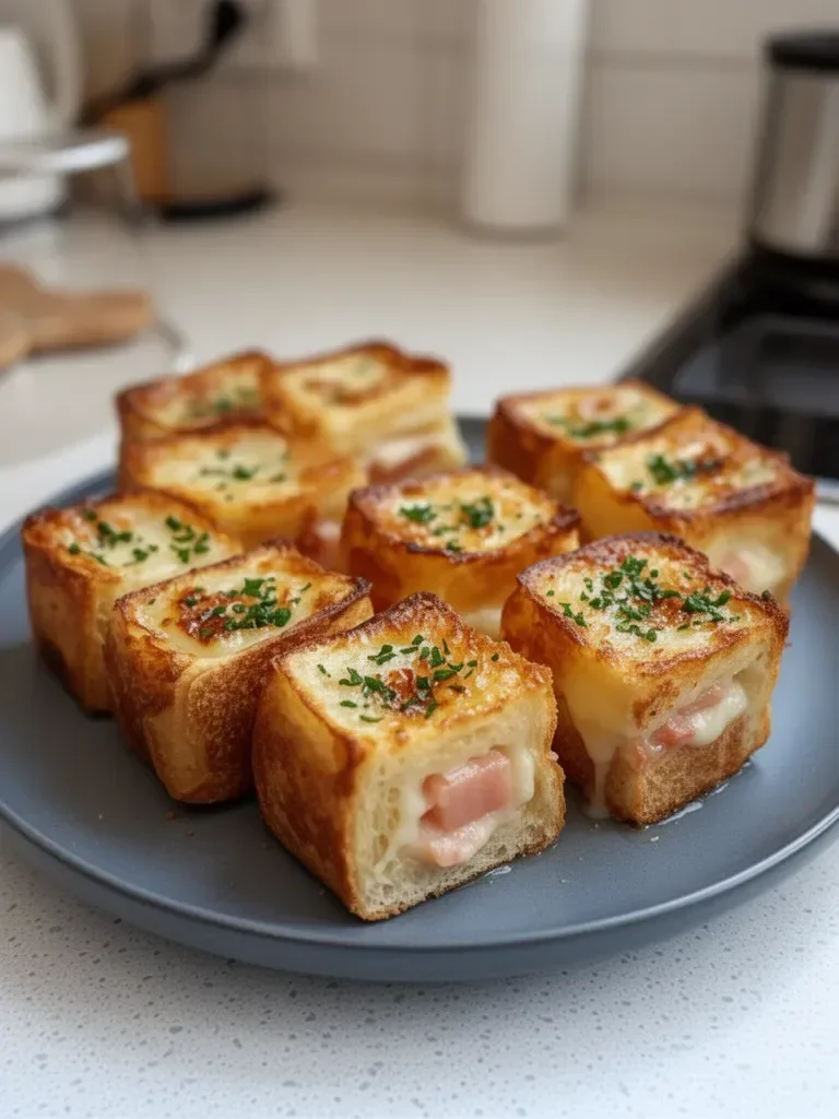 Mini Croque-Monsieur Apéritif : Faciles et Irrésistibles à Servir