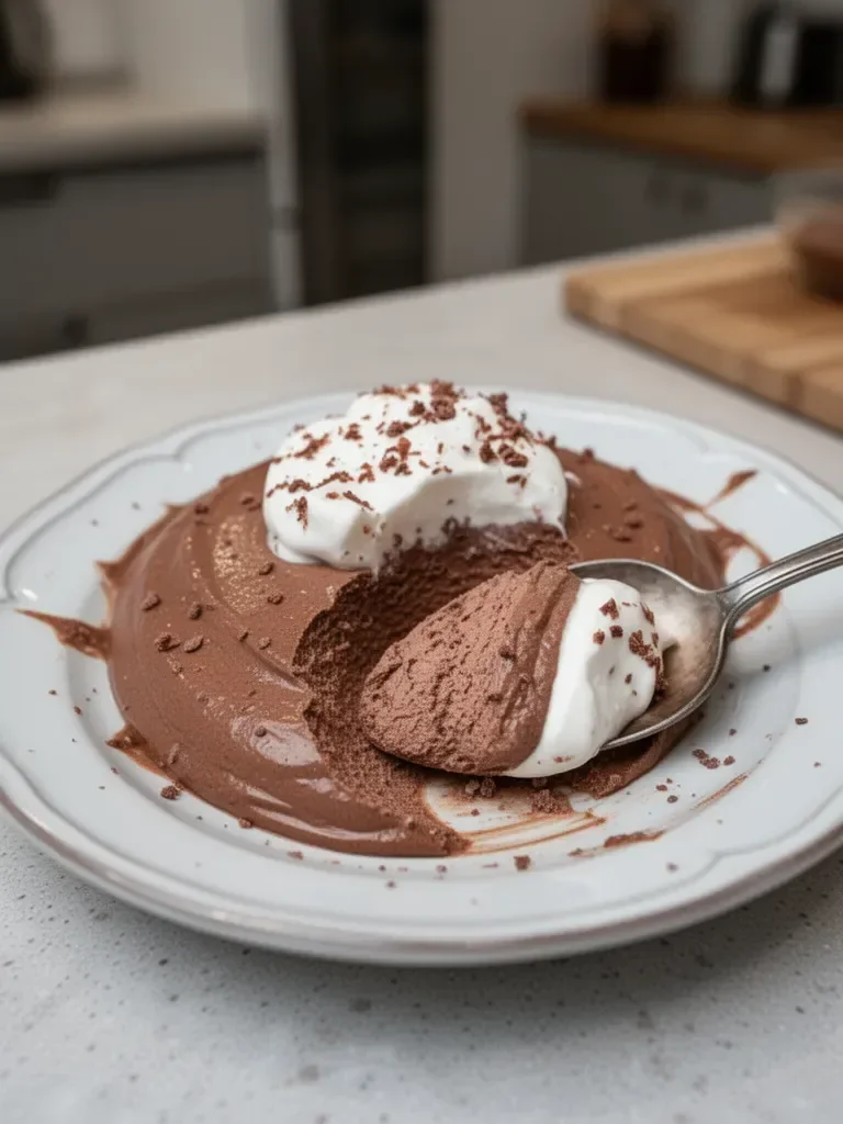 Mousse au Chocolat (Sans Oeufs)