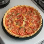 Quiche au thon et à la tomate