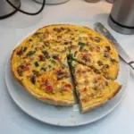 Quiche aux légumes légère