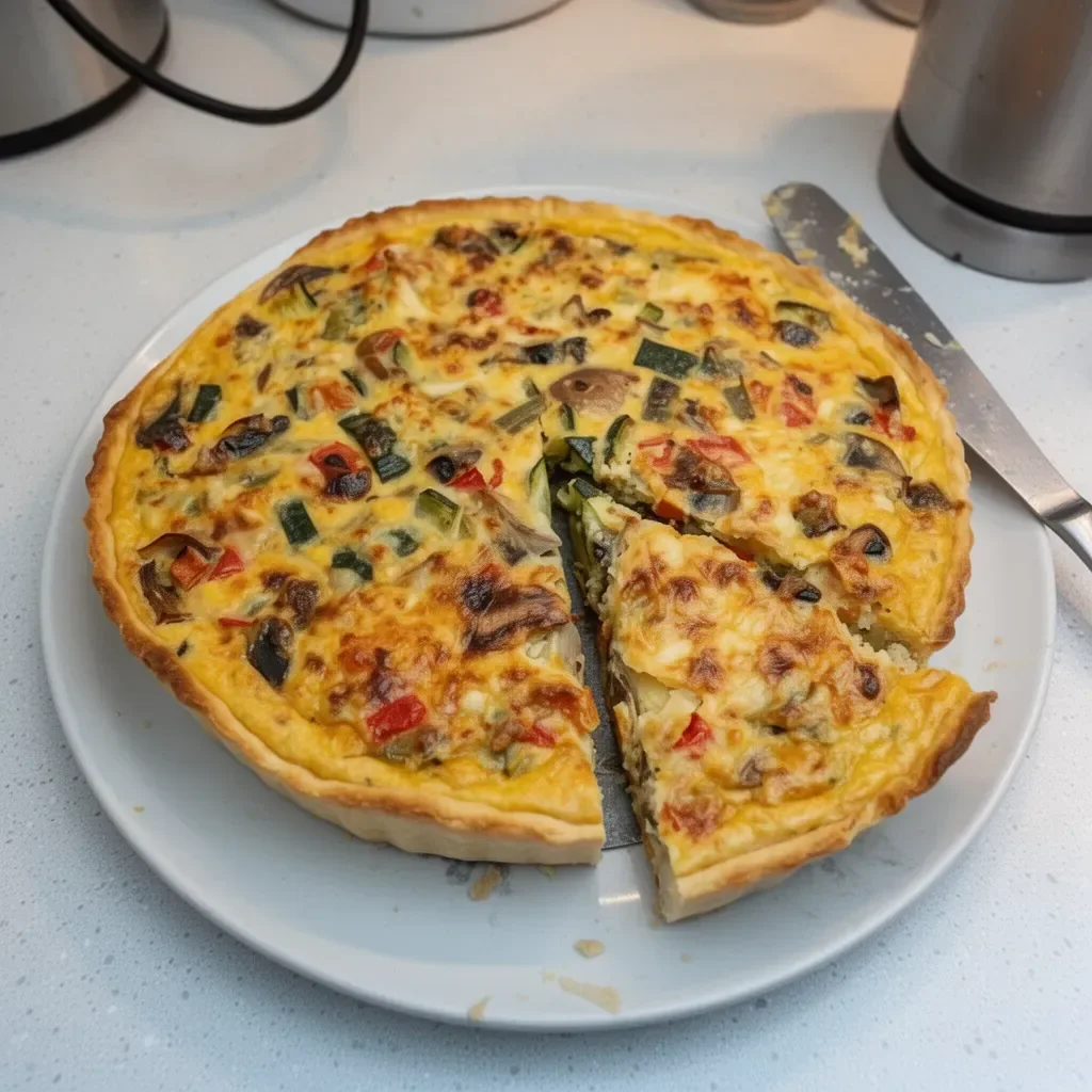 Quiche légère aux légumes, une recette savoureuse et saine